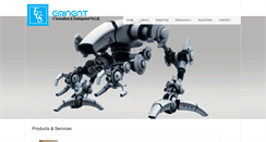 Desktop Screenshot of ecsglobal.org